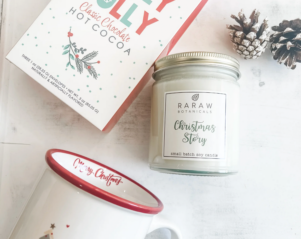 Be Merry Christmas Box - The Christmas Self Care Gift! 🎄✨ – RaRaw  Botanicals