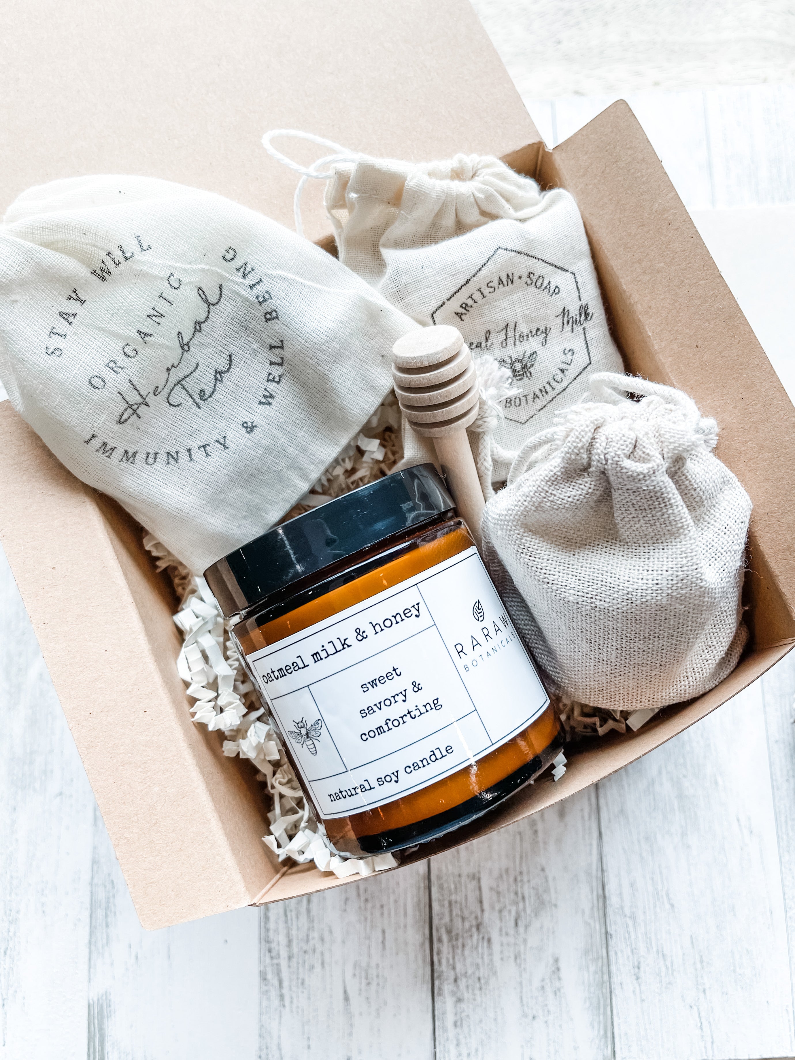 Honey Oatmeal Bee Basket – RaRaw Botanicals