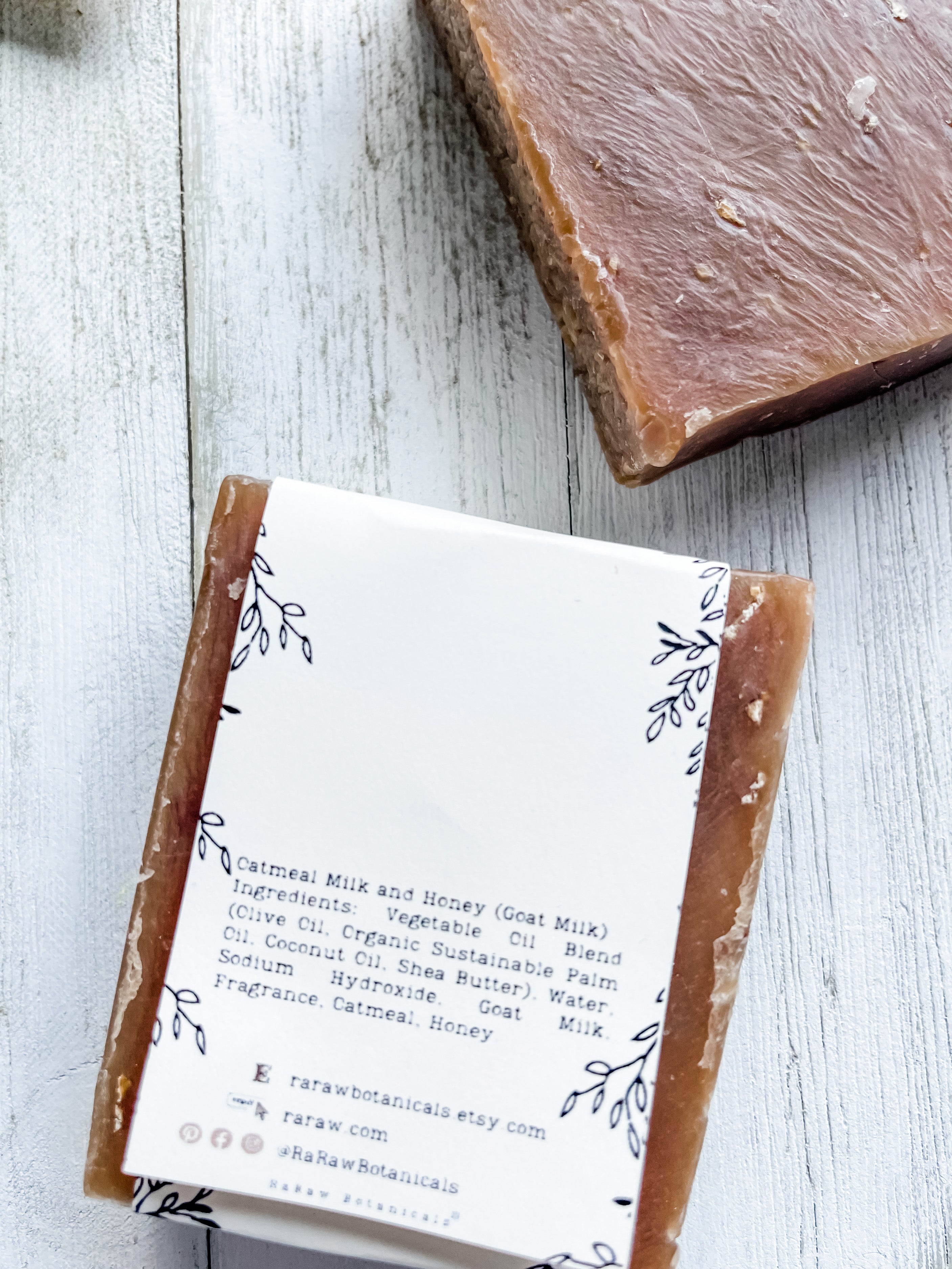 Soothing Homemade Oatmeal Soap with Raw Honey + Goat Milk