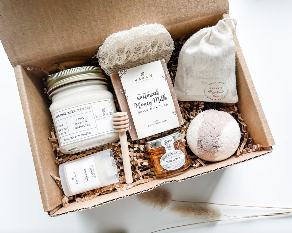 RaRaw Botanicals Natural Candles Soaps & Handmade Self Care Gift Boxes